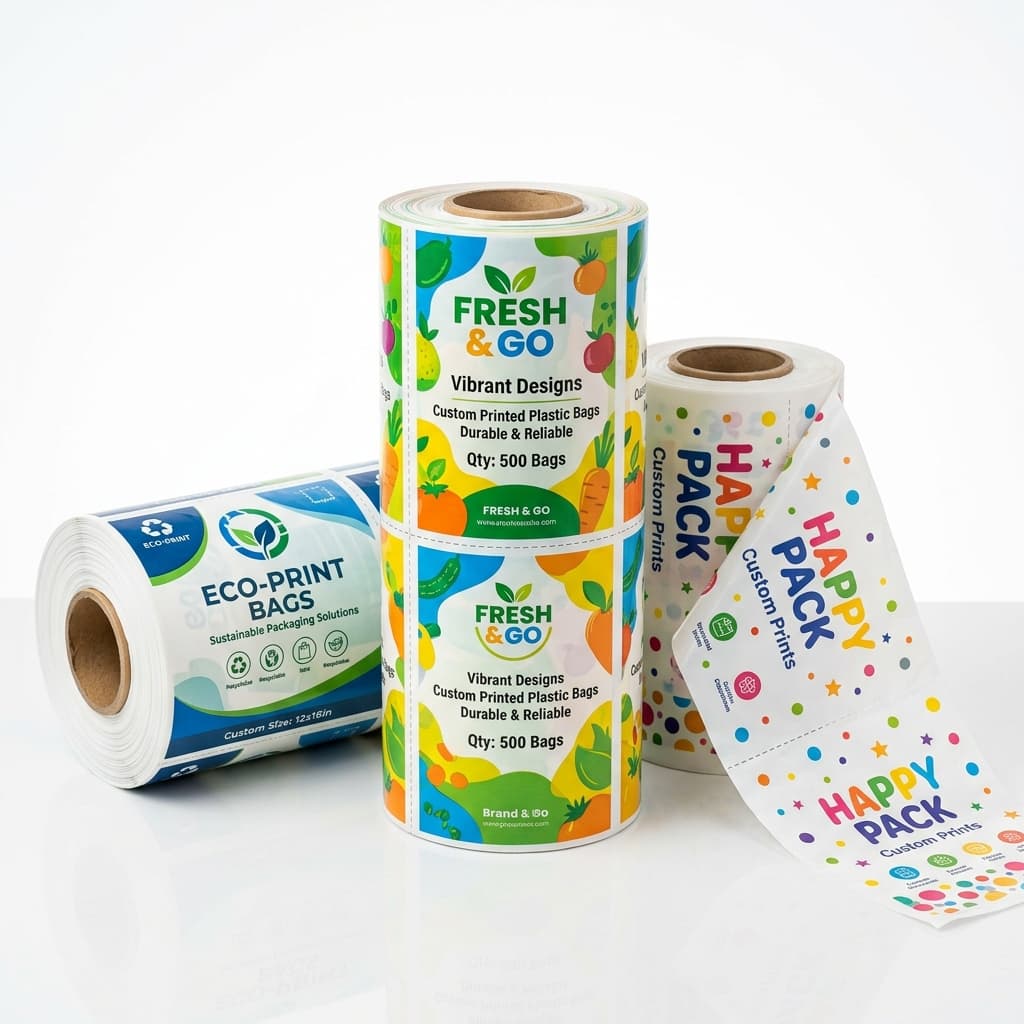 Printed Roll Bag